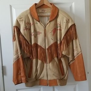 Vintage Char Leather Jacket